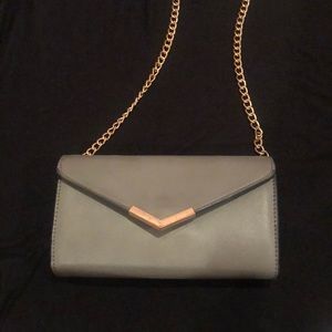 DSW grey heater crossbody